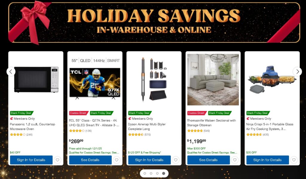 Costco Black Friday Deals
