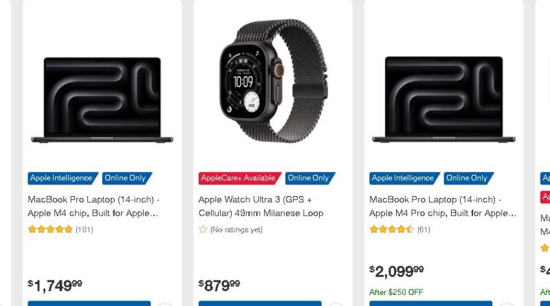 Costco Black Friday Electronics Deals