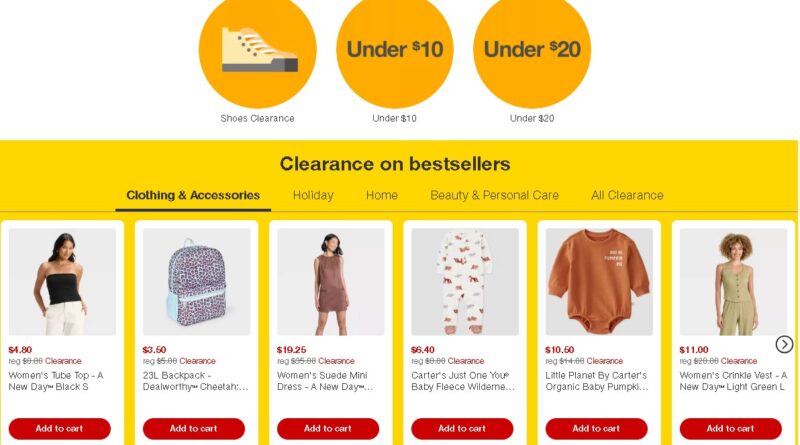 Target Clearance Sales & Deals