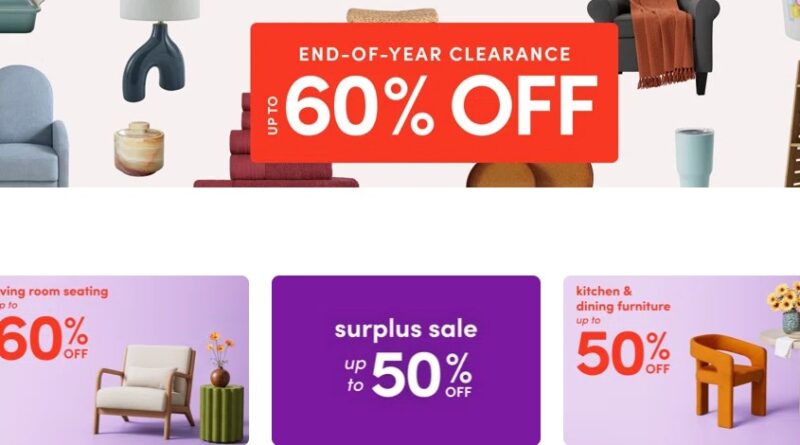 Wayfair black Friday deals