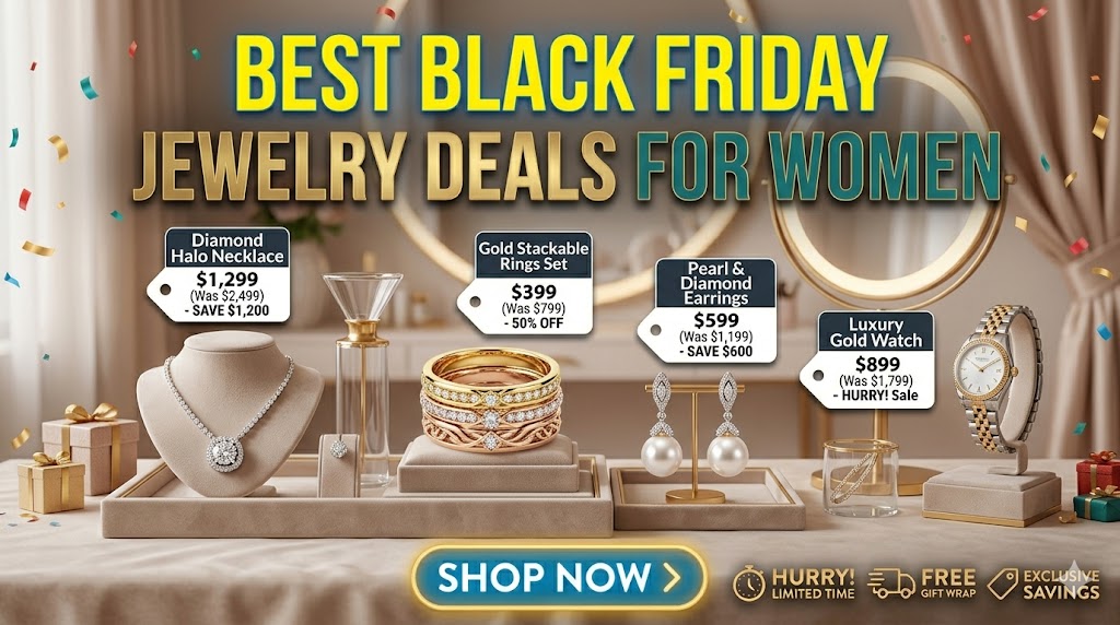 best Black Friday jewelry deals for women