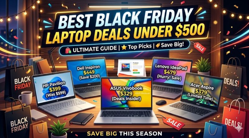 best Black Friday laptop deals under $500